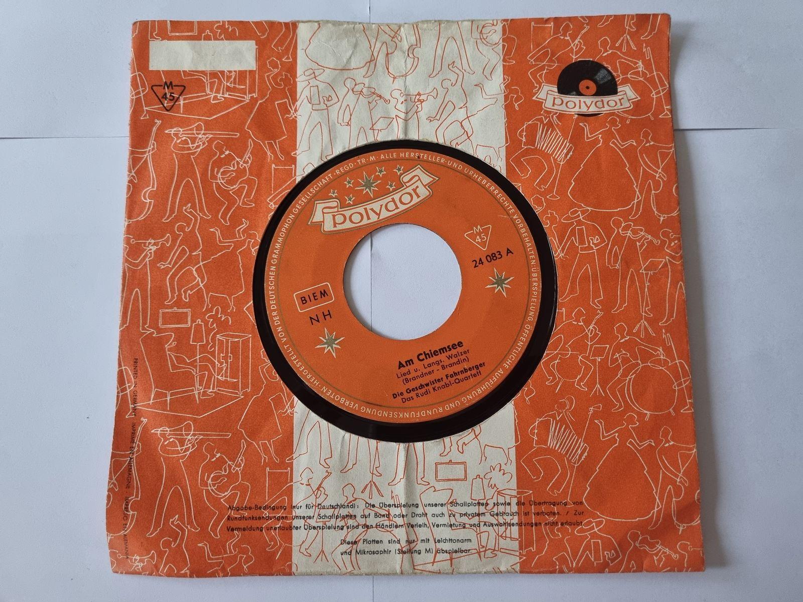 7"" Single Die Geschwister Fahrnberger - Am Chiemsee Vinyl Germany
