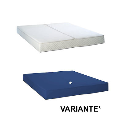 Hardside MONO Wasserbetten SET Wasserkern Sicherheitsliner Rundum Bezug Wanne