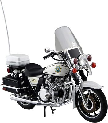 Aoshima 1/12 Model kit Kawasaki KZ1000C Police 1000 1981 from