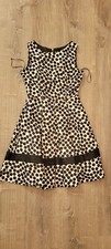 Danny and Nicole White/ Black Polka Dot Dress Woman’s Size 4