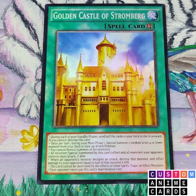stromberg deck yugioh BLRR-EN010 1st Ed Golden Castle of Secret Rare Card Battles of Legend: Relentless Revenge Yu-Gi-Oh Single Card: Buy Online at Best Price in UAE GOLDEN CASTLE OF STROMBERG DECK
