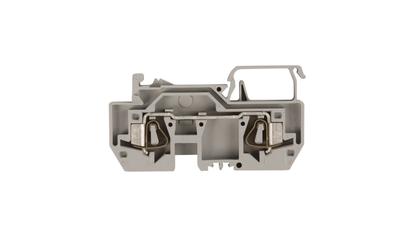2-wire terminal block 6mm2 gray 282-901 /T2UK