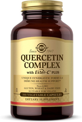 Quercetin Complex with Esterc plus Vegetable Capsules Supports Immune Health Ant