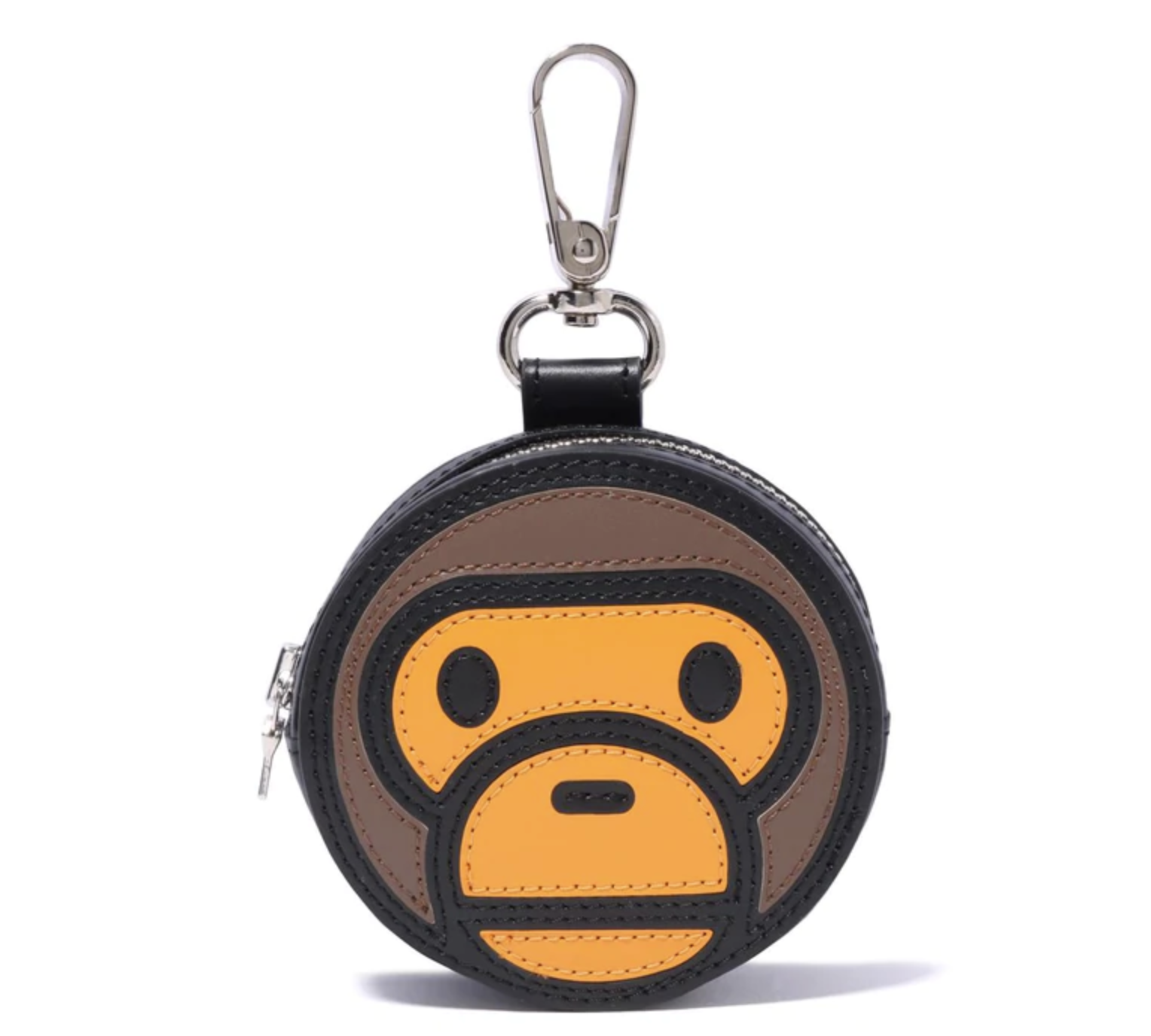 A Bathing Ape BABY MILO KEYCHAIN LEATHER COIN CASE ~ Bape JPN