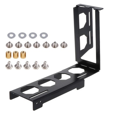 Graphics Card Bracket Riser Fixed Vertical for Case Pci-e 16x X16 Internal Brack