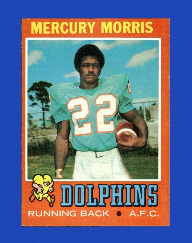 Mercury Morris trading card
