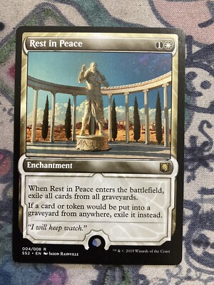 MTG Rest in Peace (4/8) Signature Spellbook Gideon Magic The Gathering ...