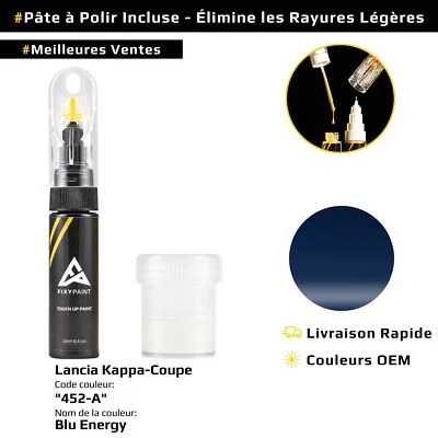 Peinture de retouche pour Lancia Kappa Coupe Code: 452/A Blu Energy - Photo 1/4