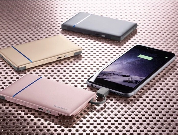 Silvercrest Power Bank 3000mAh Battery.Mini Size 3 Colour Available