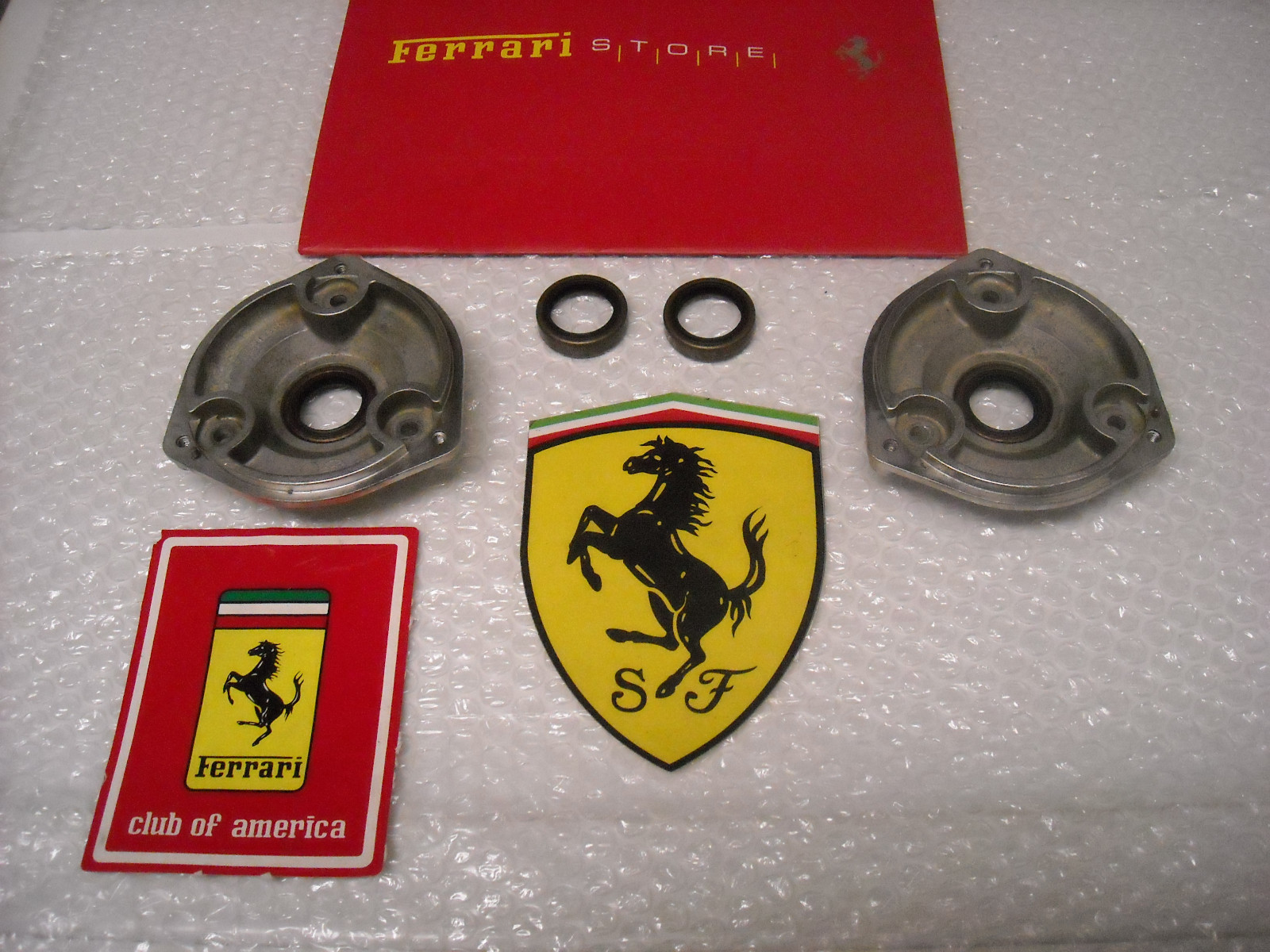 Ferrari 308 Gts Engine Ignition Distributor Cap Mounting Housing  Oem Part.