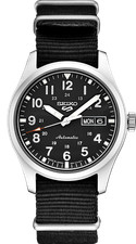 SEIKO 5 Sports SRPG37 BLACK DIAL Lumi Black nylon str SRPG37-MINT 2