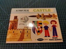 Vintage Retro 1973 Nelson Young World Tripper Book Trip To A Castle HB Childrens