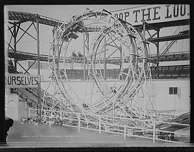 Loop the Loop,Coney Island,roller coasters,amusement parks,New York,NY,c1903