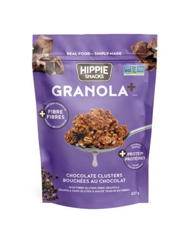 Шоколадная гранола Hippie Snacks, 8 унций