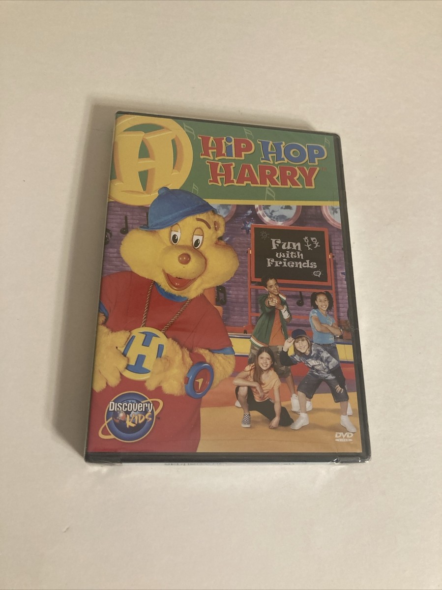 HARRY、Bottle Up and Go TOUR DVD Hip Hop Harry : Fun With Friends DVD Discovery Kids (NEW