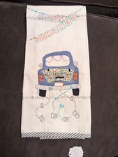 Anthropologie White 100% Cotton Embroidered L...