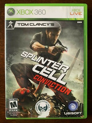 Tom Clancy's SPLINTER CELL CONVICTION Microsoft Xbox 360 2010
