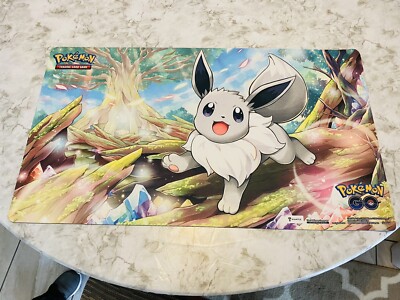 NEW Pokemon Go x TCG Radiant Eevee Play Mat - Still Rolled From