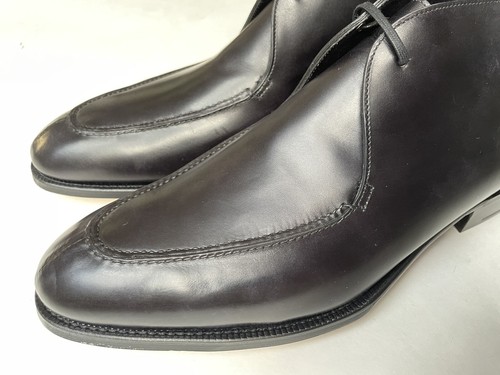 John Lobb Fowey Prestige 2015 St Crepin Museum Black Boot UK 8.5 E, US 9.5 $1800 - Picture 4 of 14
