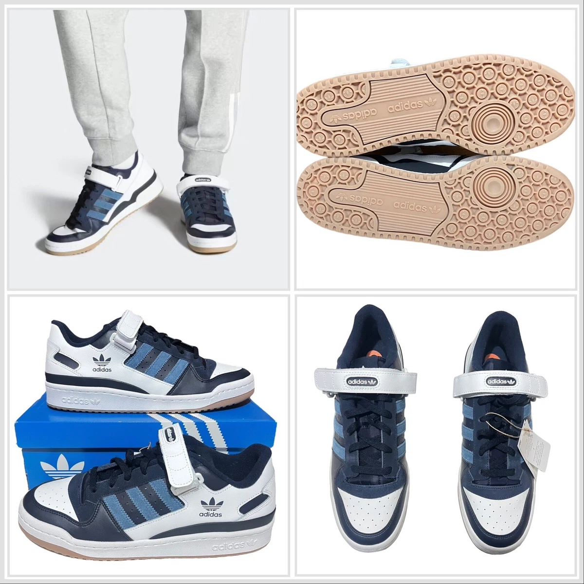 adidas Forum Low Footwear White/Legend Ink/Wonder Steel for Sale