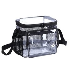 BORMELUN Stadium Approved Clear Lunch Bag - Heavy Duty Medium Assorted Colors