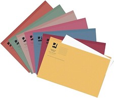 Square Cut Folders Strong 250GSM In Various Colours Pack Of 100