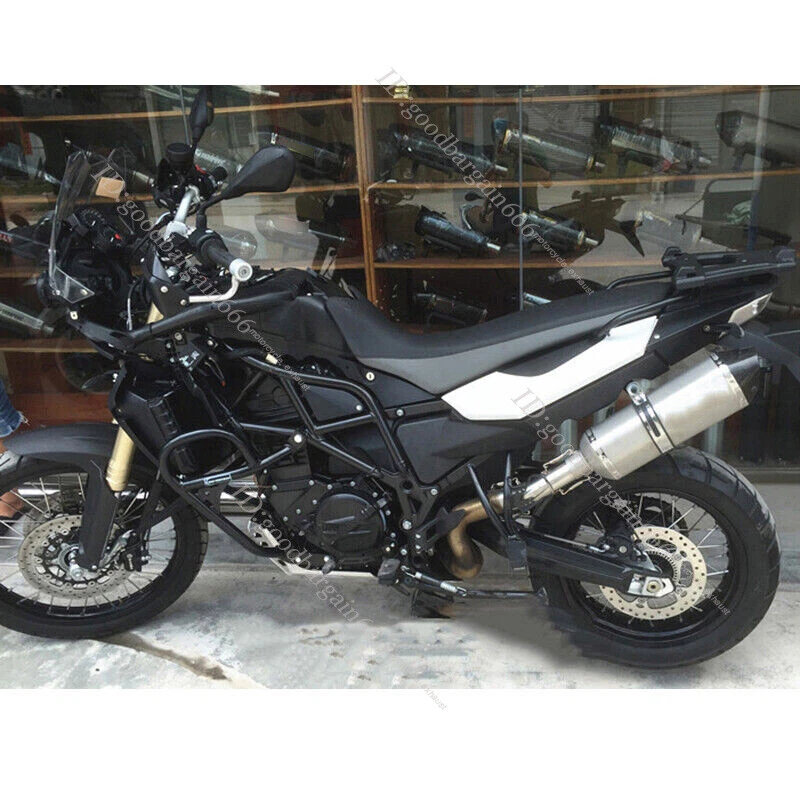 Silenciadores deslizables de 51 mm para tubo de escape de motocicleta BMW F650GS F700GS F800GS ADV Foto 2 de 4