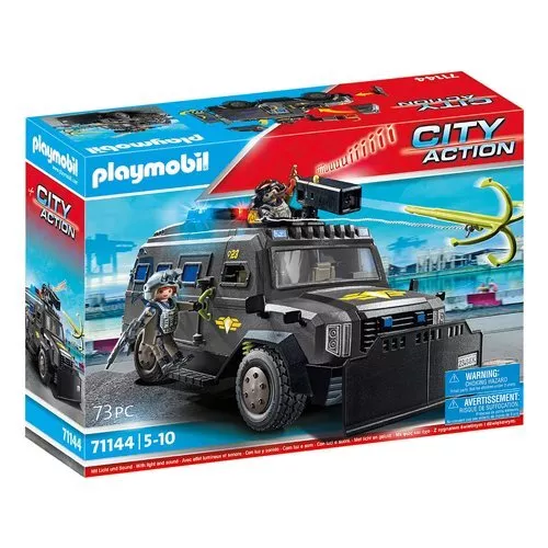 Playmobil Unità Speciale Veicolo blindato ( 73 pz ) CITY ACTION 5-10a 71144 - Foto 1 di 4
