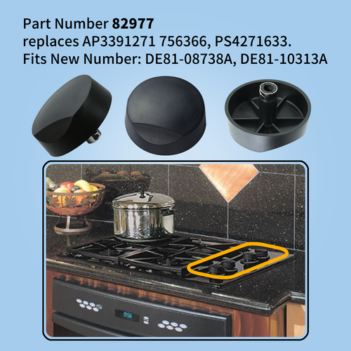 PS4271638 Fits Dacor 82977 Cooktop Burner Control Knob DE8108738A eBay