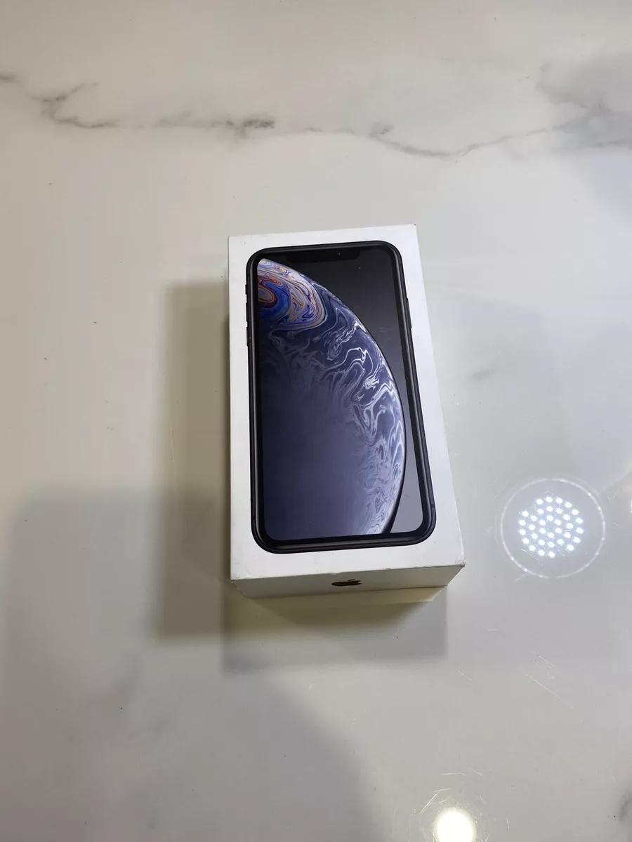 iPhone XR Box Only - Black 64GB