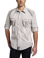 Mens NWT Wrangler Rock 47 Western Long Sleeve Shirt MRC136H Any Size M L XL