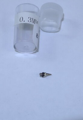 HSeng 0.3mm Nozzle for HS-80/HS-80K Dual Action Airbrush