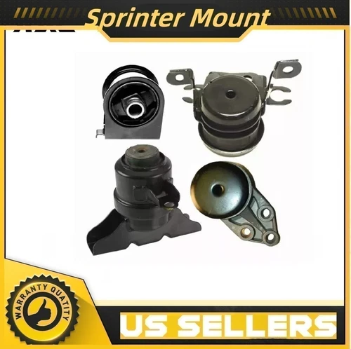 Engine Motor & AutoTrans. Mount 4Pcs Set for Ford Escape 04-01 V6 3.0L