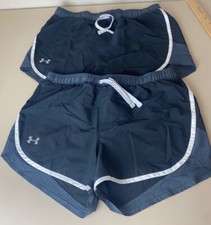 Under Armour Size YXLG Youth Extra XL Large HeatGear Shorts Lot of 2 GUC