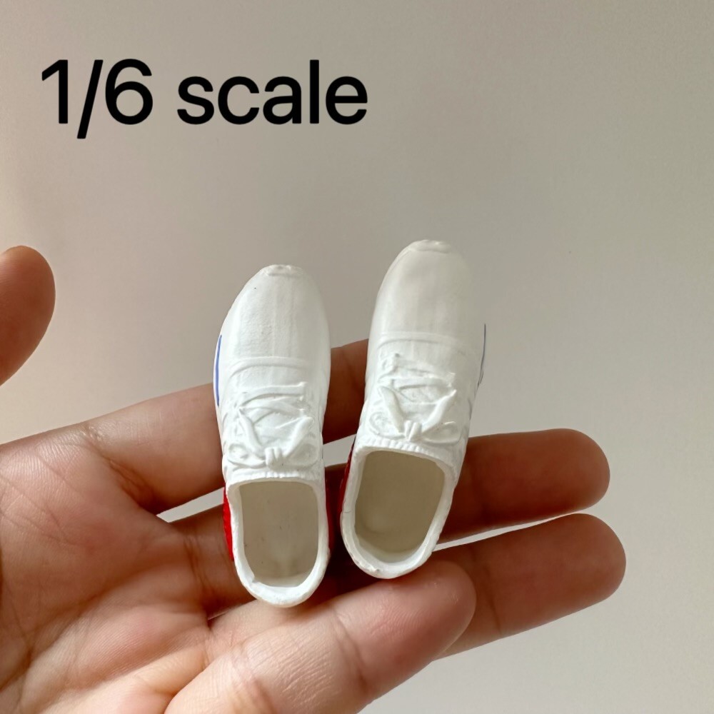 ZYTOYS 1/6 Scale Men's Black Sports Shoes Sneaker ZY1018 For 12