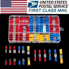 280Pcs Assorted Insulated 10-12GA 14-16AWG 18-22Gauge Wire Connectors Terminals