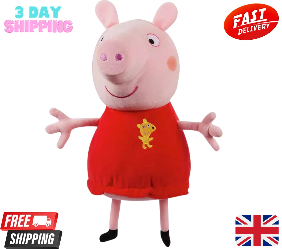 Peppa Pig Giant Talking Peppa Soft Toy eBay
