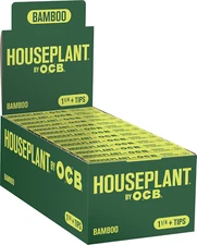 Houseplant® by ® Bamboo 1 1/4 Rolling Papers + Tips