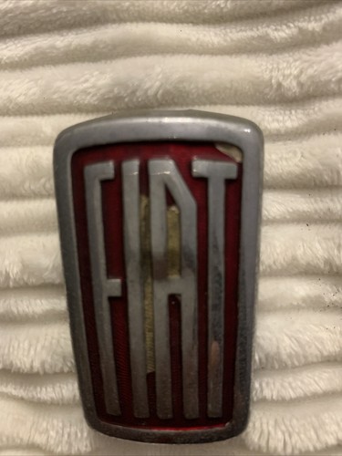 🔴 Stemma FIAT TOPOLINO auto emblema scritta calandra ANNI 50 ORIGINALE - Imagen 3 de 8