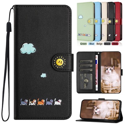 For Xiaomi Redmi Note 12 11 POCO X5 X5Pro Redmi12 Leather Flip Wallet Phone Case