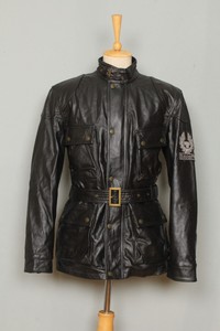 jaqueta couro motociclista