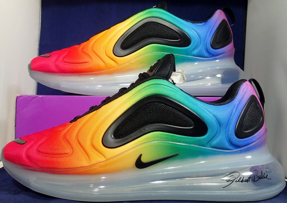 Desgracia Cargado horario 2019 Nike Air Max 720 Be True Rainbow LGBTQ SZ US 4 ( CJ5472-900 ) | eBay