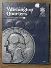 1965-1987 Washington Quarters Whitman Folder Book 41 coins circulated non-silver