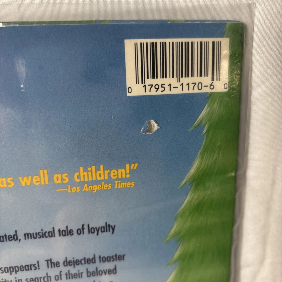 Disney The Brave Little Toaster LaserDisc Animated Movie Rare 1117AS Sealed New - Image 4 of 4