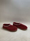 UGG Tasman Samba Red Suede Shearling Lined Slippers Women's Size 6 — photo 3