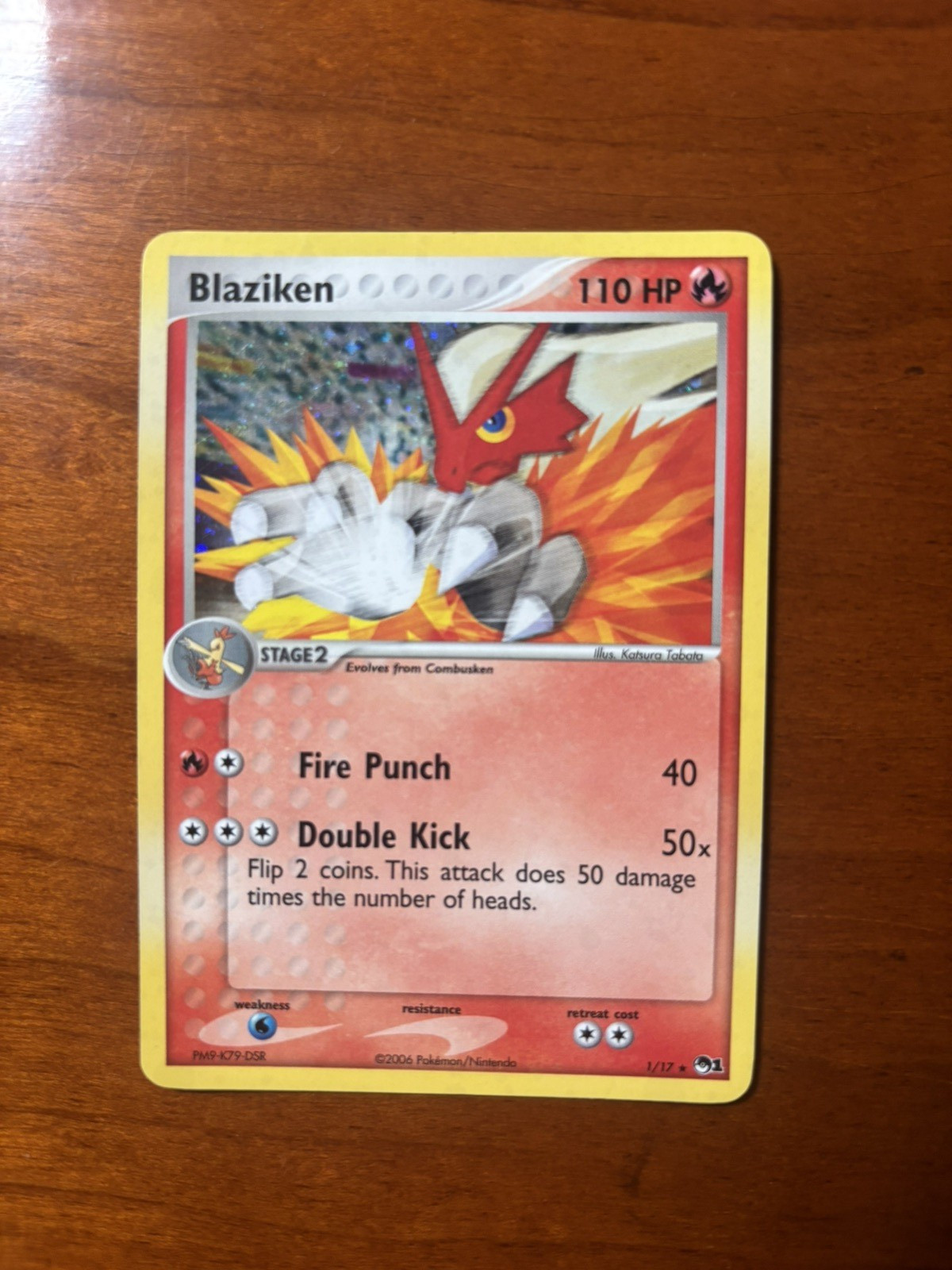 Blaziken 1/17 POP 1 Series Pokemon TCG NM