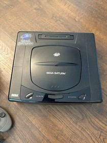 Sega Saturn System Console In Original Box NEAR COMPLETE W/Cords & Controllers