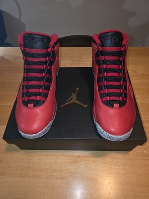 ? Air Jordan 10 Retro 30th Anniversary “Gym Red” 705178-601 – Size 10.5 (US) RARE? Nike Air Jordan 10 X Retro 30th Bulls Over Broadway  main image 4