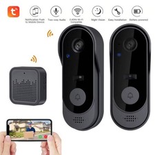 WiFi Video Doorbell Camera Wireless HD Smart Door Bell Night Vision