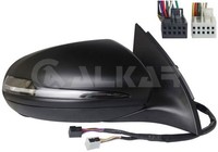 AußEnspiegel Alkar 6150213 Beheizbar Mit Memory Elektrisch Abklappbar AsphäRisch